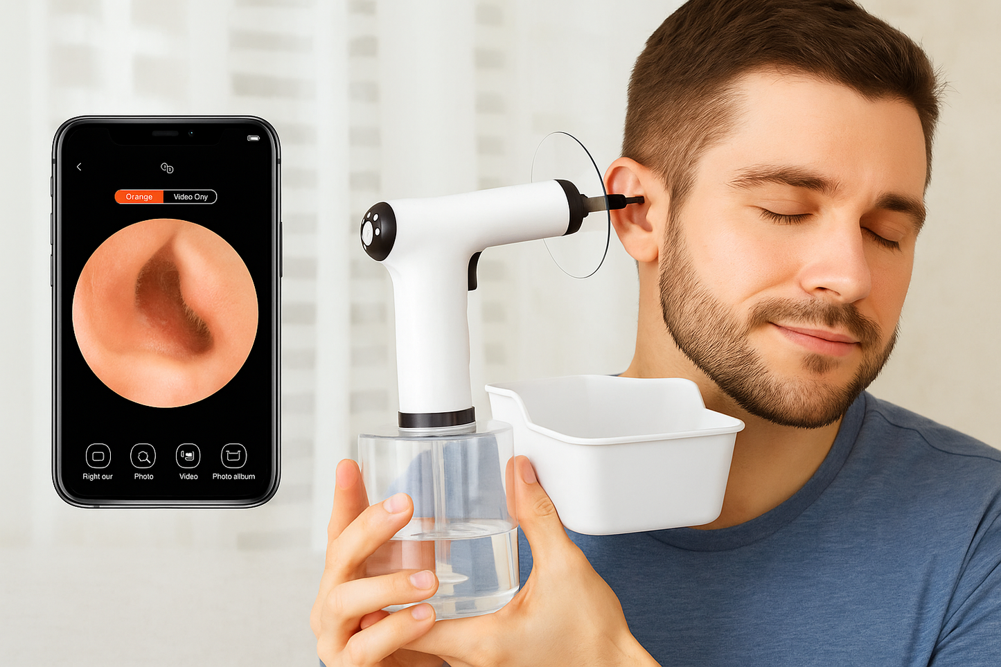 Futoky™ Smart Ear Wax Remover – Safe, Painless & Rechargeable